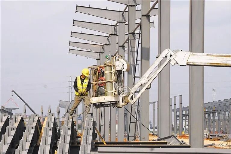 产业园建设中。资志辉 摄 图片