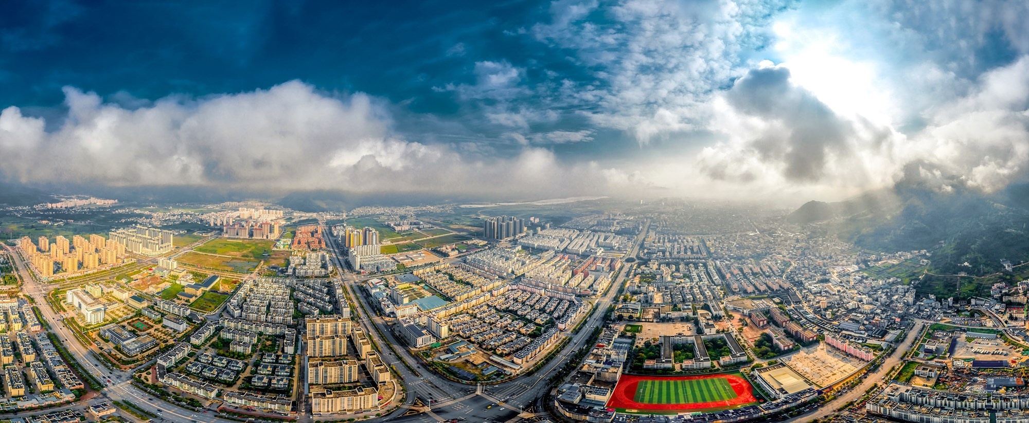 早安钱城。李勇达 摄