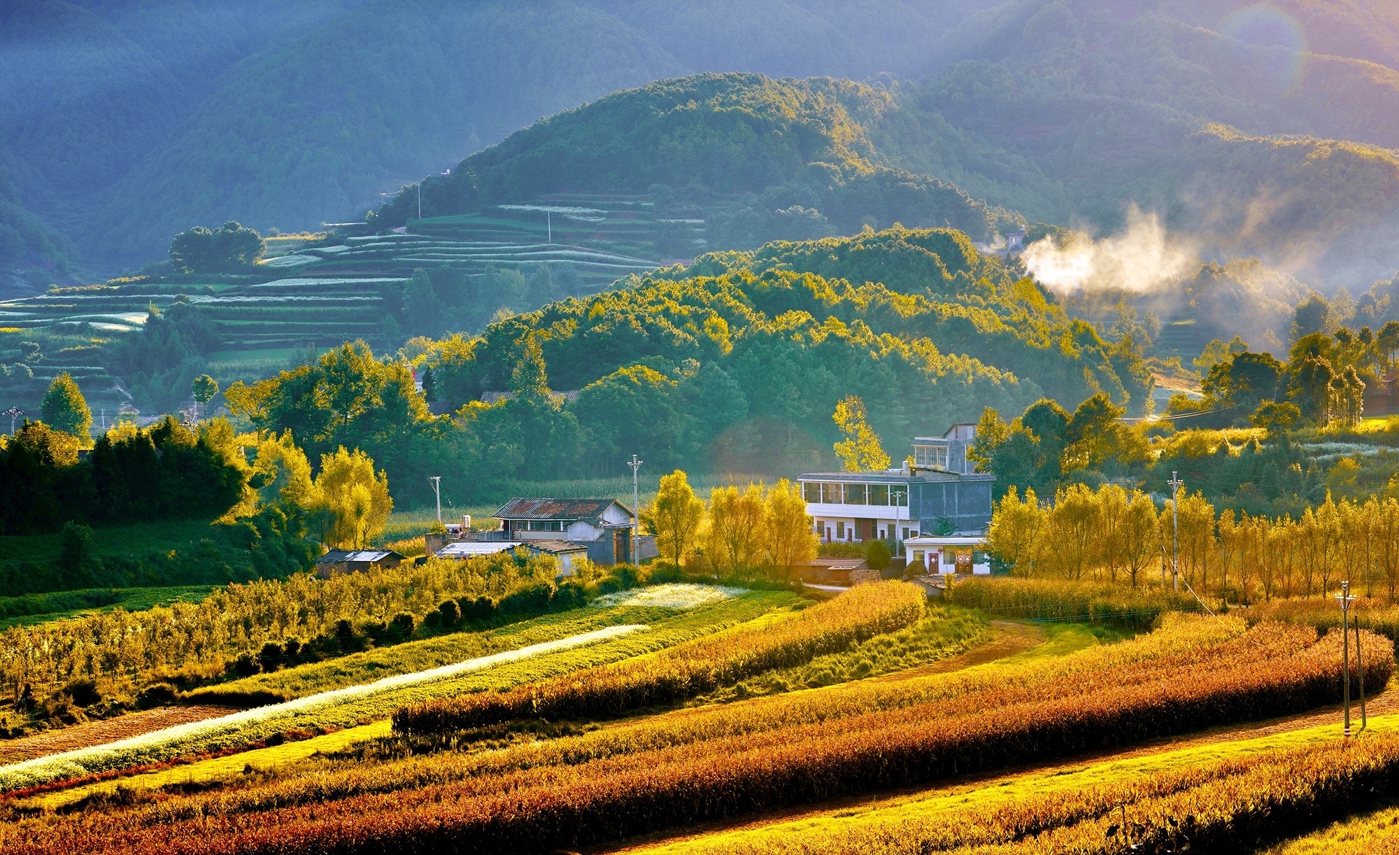 念湖之秋。李勇达 摄