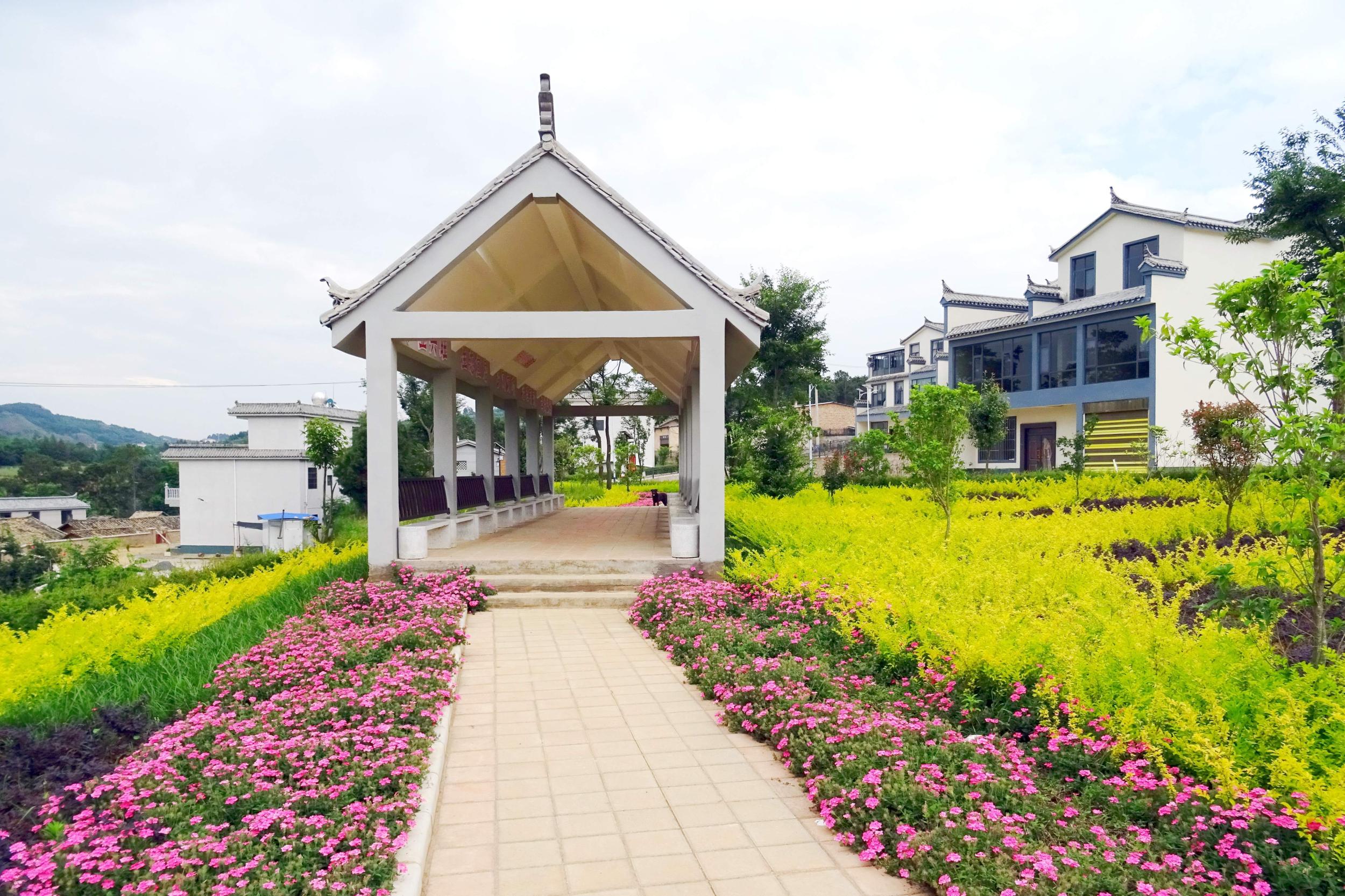 黄坝村一隅。刘成龙 摄