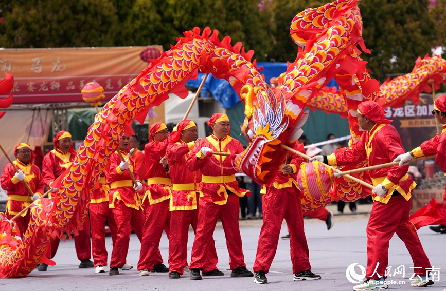 图为开幕式表演。人民网记者 虎遵会 摄